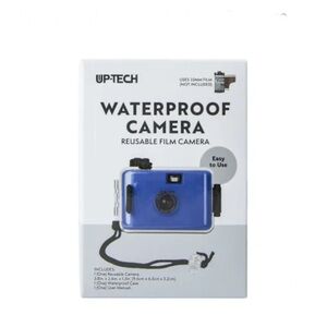 NWT!! Blue Waterproof Reusable Film Camera